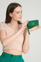Zoozie Bags Cartera de Mujer Elegante Verde Piel PU Sofisticada